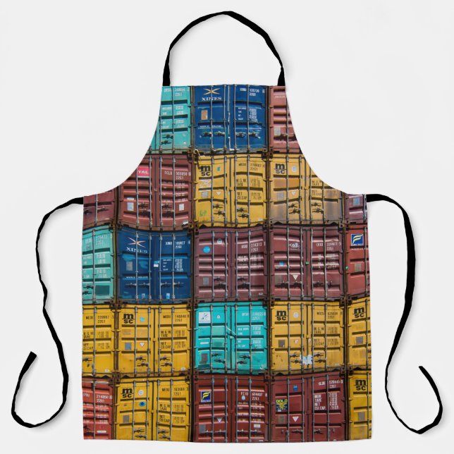 Stack of cargo trailer apron (Front)