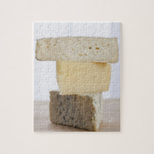 Stack of cheese jigsaw puzzle