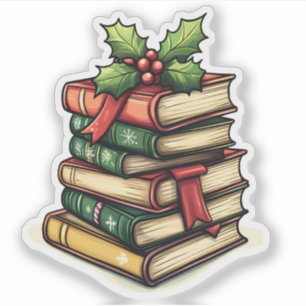 Stack of Christmas Books for Readers