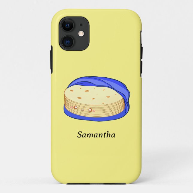 Stack of Flour Tortillas Case-Mate iPhone Case (Back)