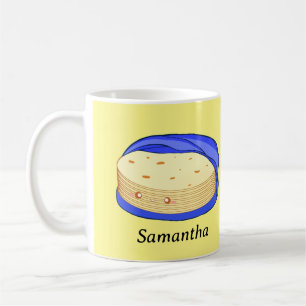 Stack of Flour Tortillas Coffee Mug