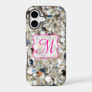 Stack of Glitter Monogram IPHONE 5 Case