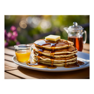 Stack Of Pancakes Poster