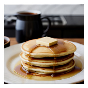 Stack Of Pancakes Poster