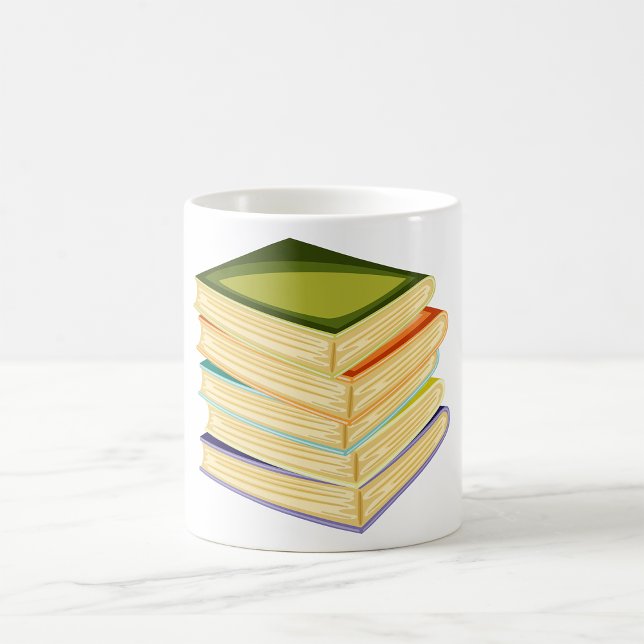 Stack Of School Books Mug (Creator Uploaded)