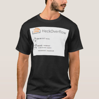 Stack Overflow T-Shirt