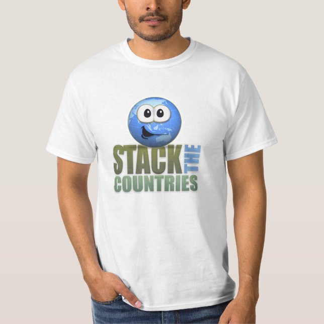 Stack the Countries T-Shirt (Front)