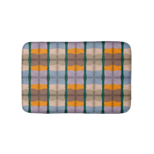 Stackable Mirrored Sensational Pattern  Bath Mat