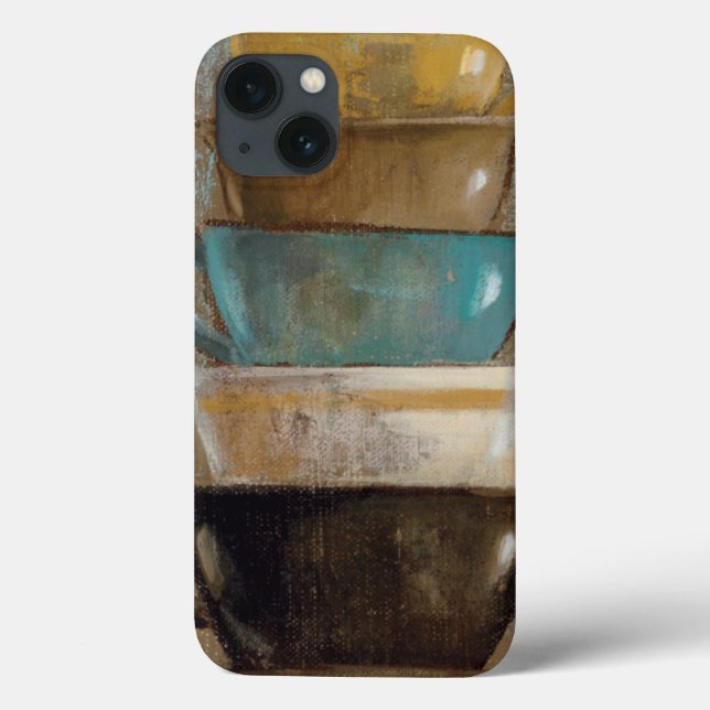 Stacked Coffee Cups Case-Mate iPhone Case (Back)