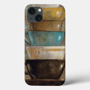 Stacked Coffee Cups iPhone 13 Case