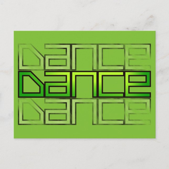 Stacked Dance Postcard (Front)