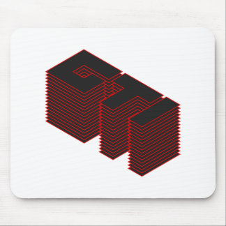 Stacked GTI Mouse Pad