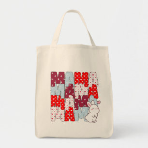 Stacked "MAMA" Bunny Tote Bag – Cute and Practical