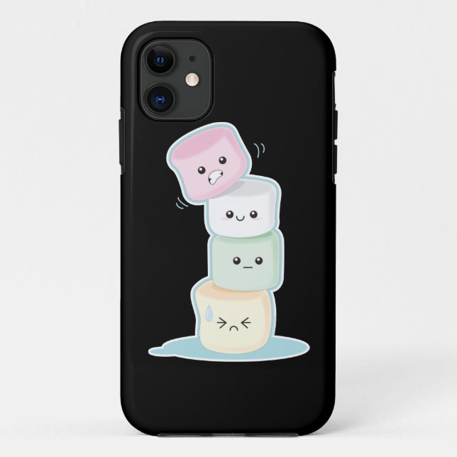 Stacked Marshmallows Case-Mate iPhone Case (Back)