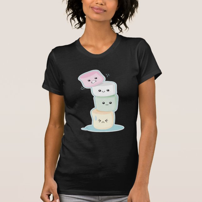 Stacked Marshmallows T-Shirt (Front)