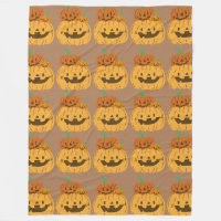 Stacked pumpkin pattern