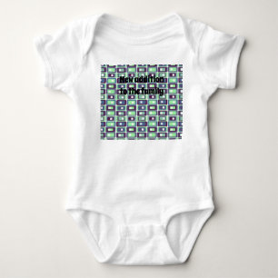 Stacked Rectangles  Baby Bodysuit