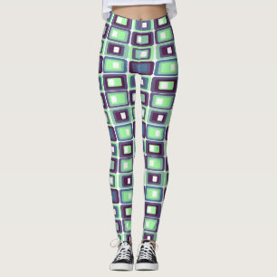 Stacked Rectangles  Leggings