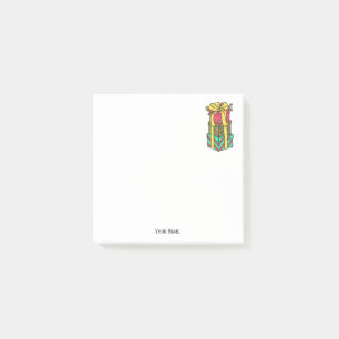 Stacked Wrapped Christmas Presents Xmas Post-it Notes