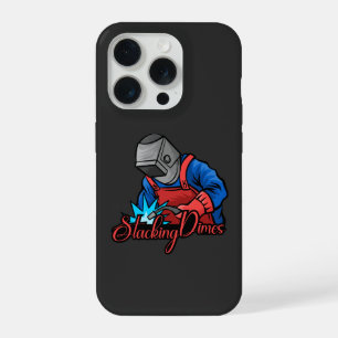 Stacking Dimes Funny Welder Gift iPhone 15 Pro Case