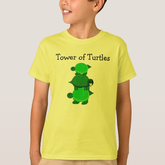 Stacking Turtles T-Shirt (Front)