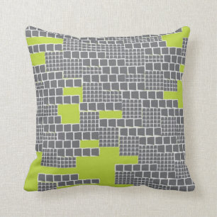 Stacks Lime Cushion