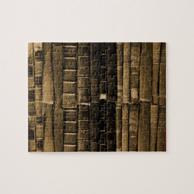 Stacks of Books Puzzle (Horizontal)