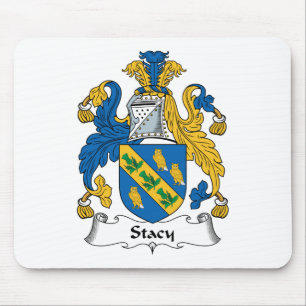 Stacy Family Crest Mouse Pad