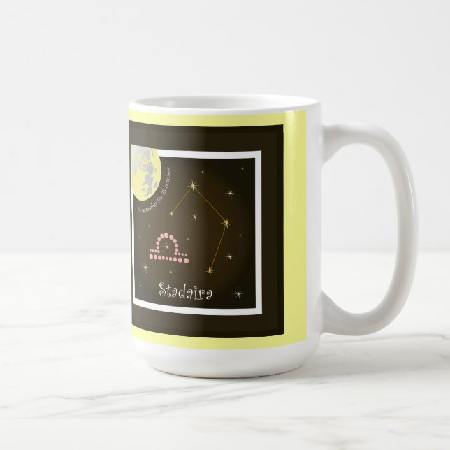Stadaira 24 settember fin 23 october Tasse Coffee Mug (Right)