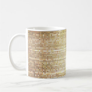 Stadium lights, abstract neon background. coffee mug