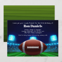 Stadium Lights Football Birthday