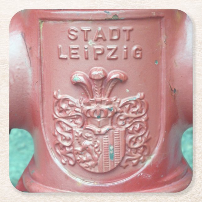 Stadt Leipzig, Germany - Fire Hydrant Coaster (Front)