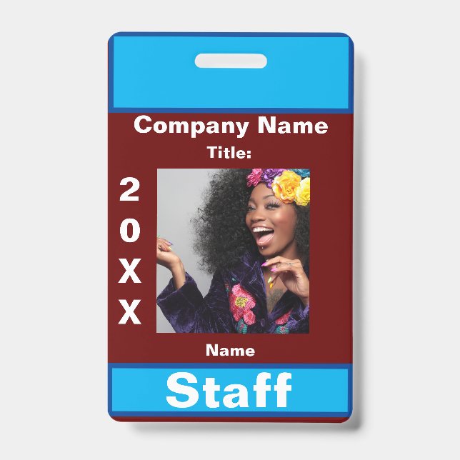 Staff -1 ID badge (Front)