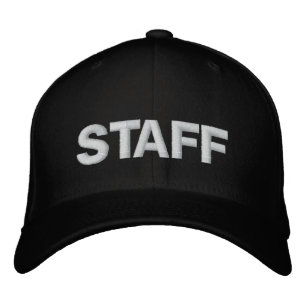 STAFF EMBROIDERED HAT