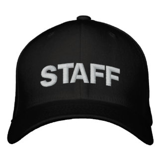 STAFF EMBROIDERED HAT
