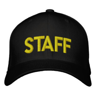 STAFF EMBROIDERED HAT