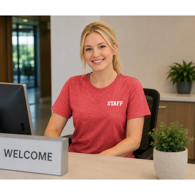 Staff ID T-Shirt (Creator Uploaded)