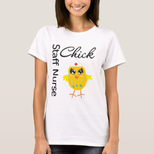 Staff Nurse Chick v1 T-Shirt