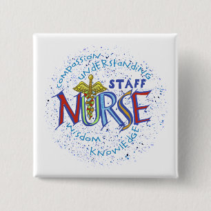 Staff Nurse Motto  Pin