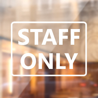 Staff Only