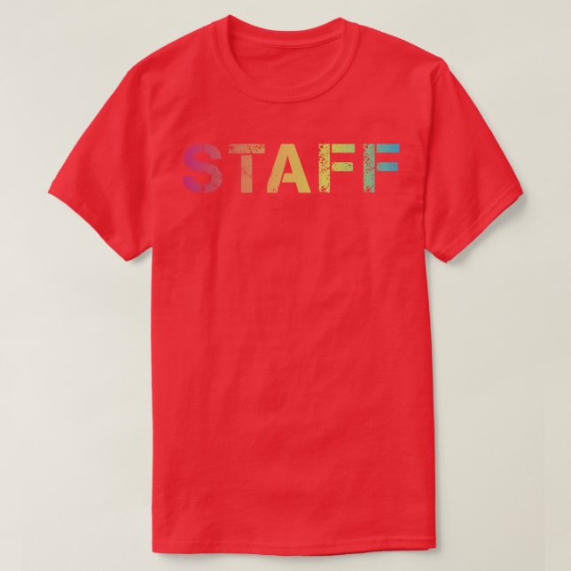 STAFF T-Shirt (Design Front)