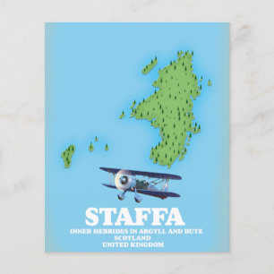 Staffa Inner Hebrides in Argyll and Bute, Scotland Flyer