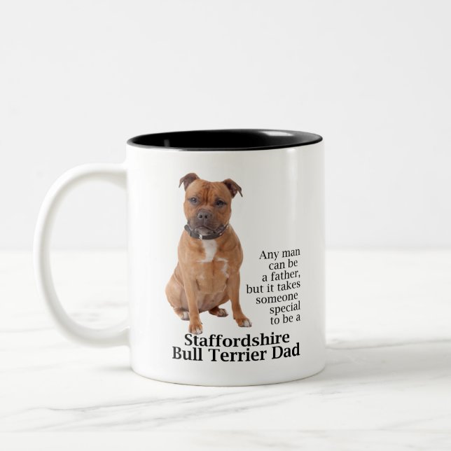 Staffie Dad Mug (Left)