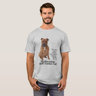Staffie Dad T-Shirt