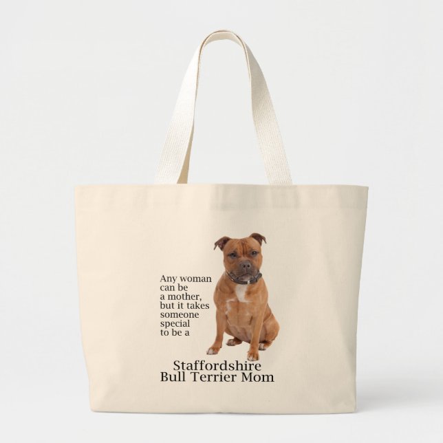 Staffie Mum Tote (Front)