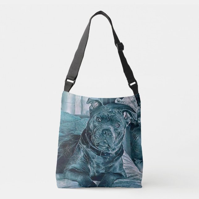 Staffie Tote Bag (Front)