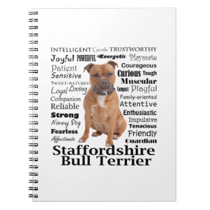 Staffie Traits Notebook