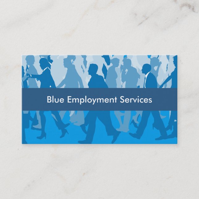 Staffing Service Business Cards (Front)