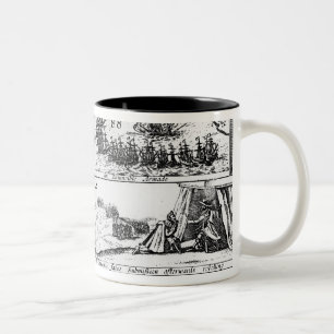 Stafford Clearing Himself, the Invincible Two-Tone Coffee Mug