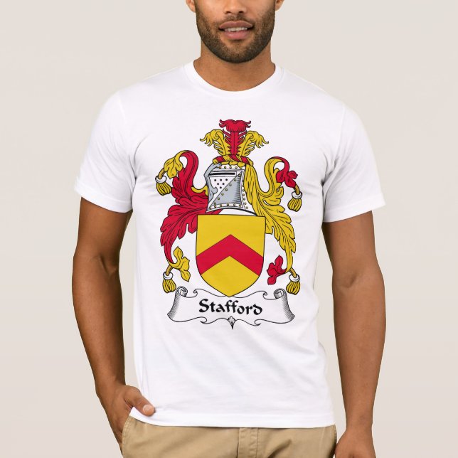 Stafford Family Crest T-Shirt (Front)